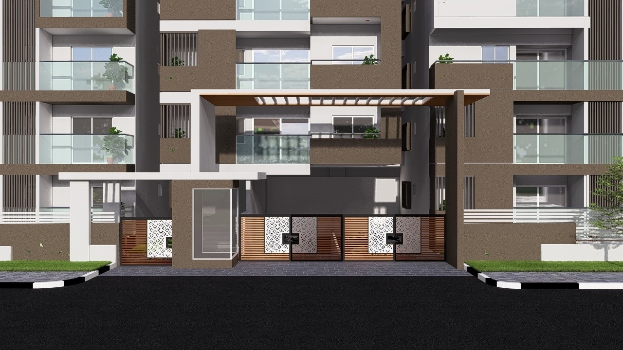  serene Entrance Gate Security Cabin