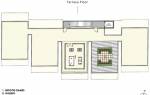  eden-1 Subha Eden - 1 Cluster Plan for terrace Floor
