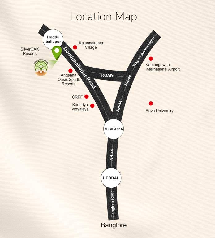  silver oak pearl Location Plan