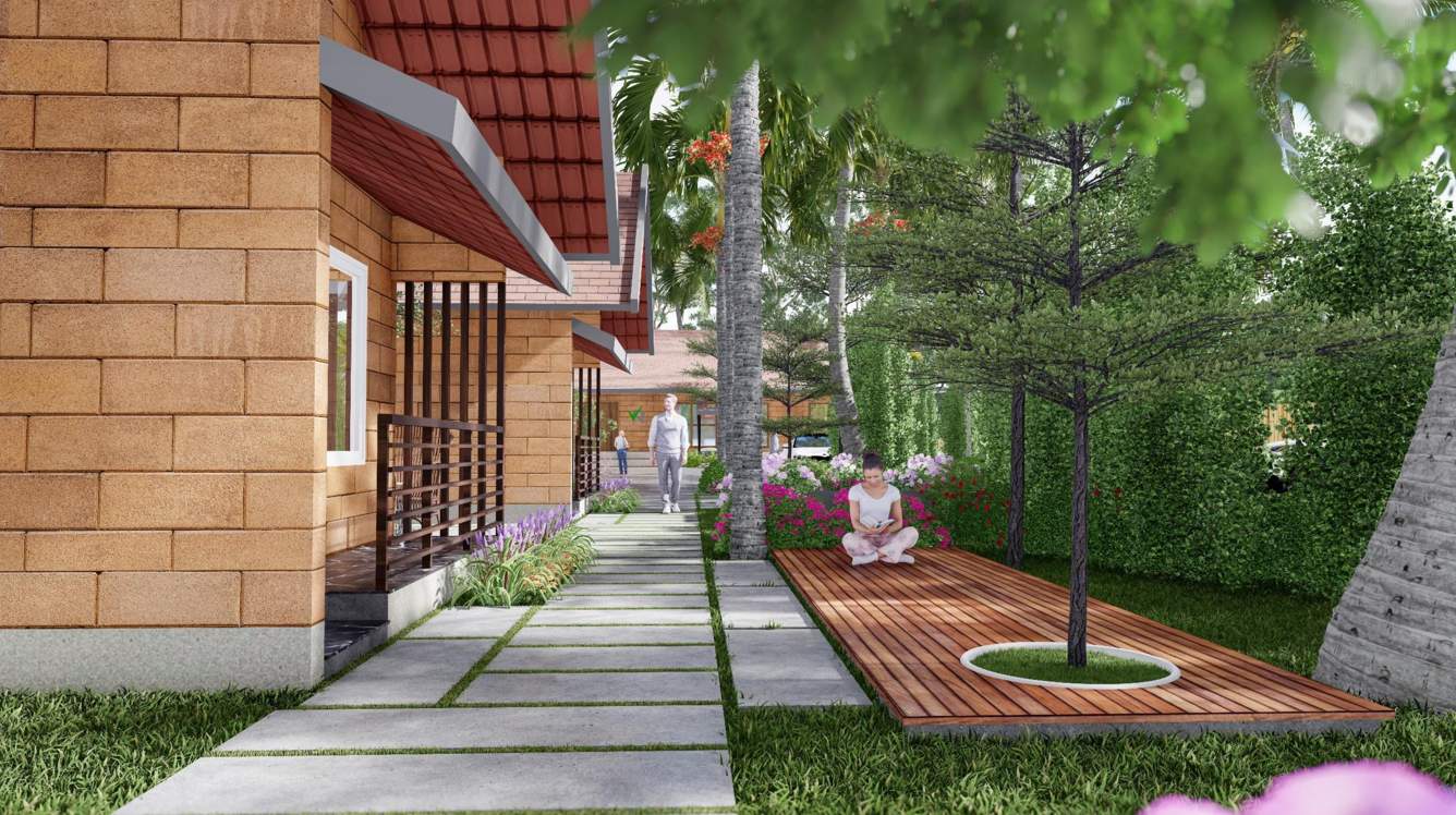  navile farms Yoga/ Meditation Area