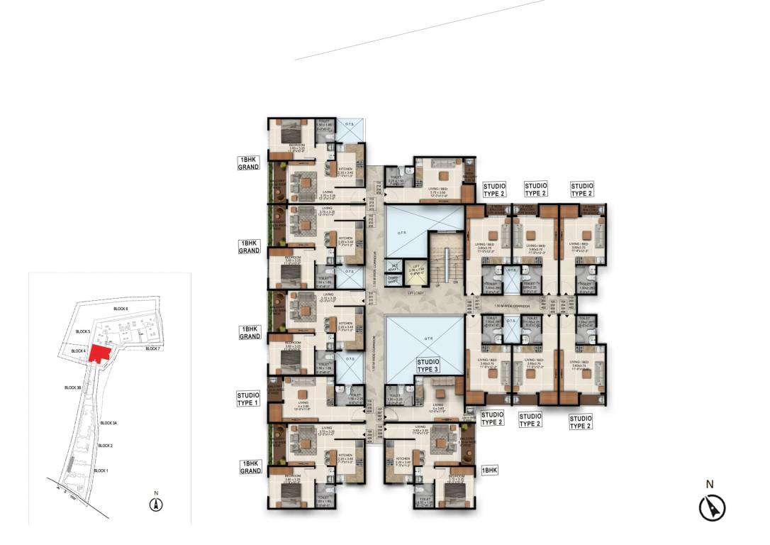  simplicity Block 4 Cluster Plan
