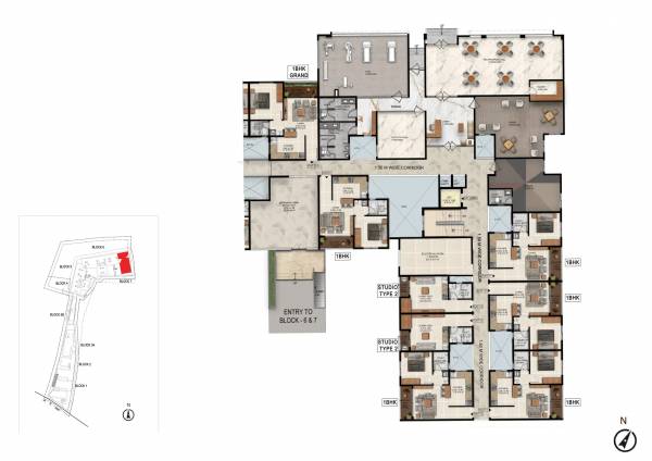  simplicity Block 6 Cluster Plan