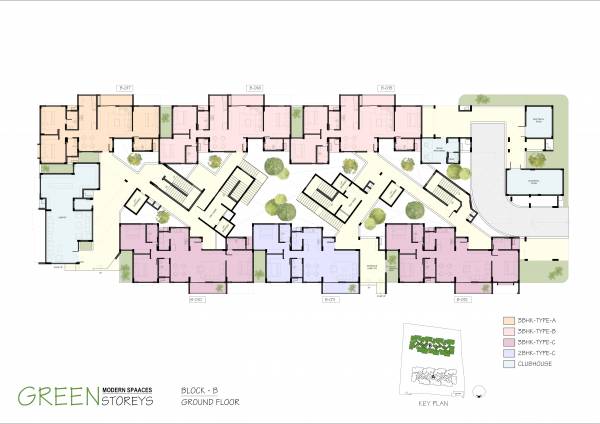  green-storeys Tower B Cluster Plan