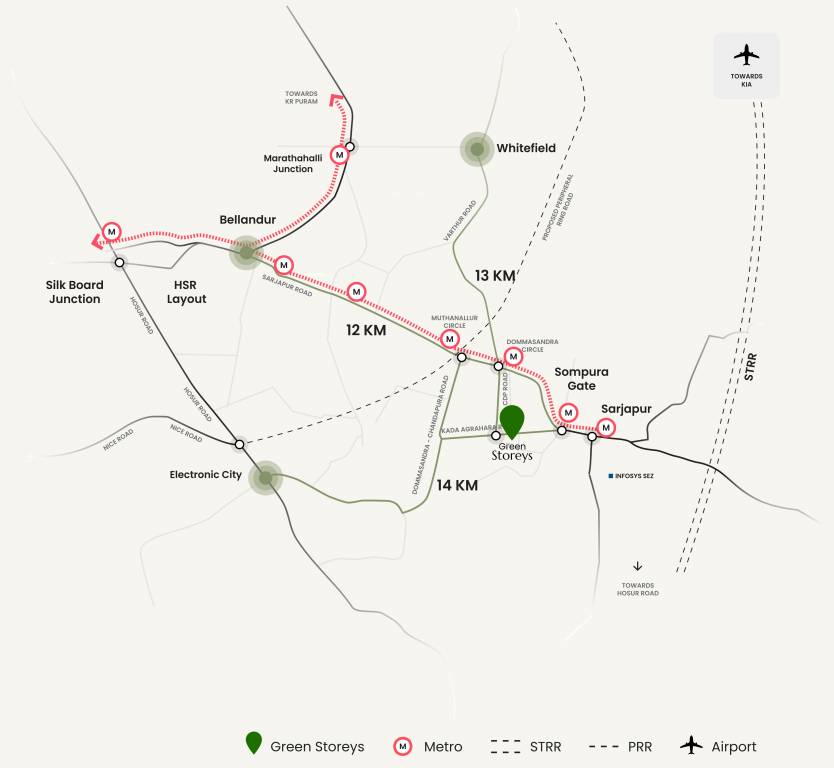  green storeys Location Plan