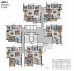  sarang-by-sumadhura-phase-ii Wing C Cluster Plan for ground Floor