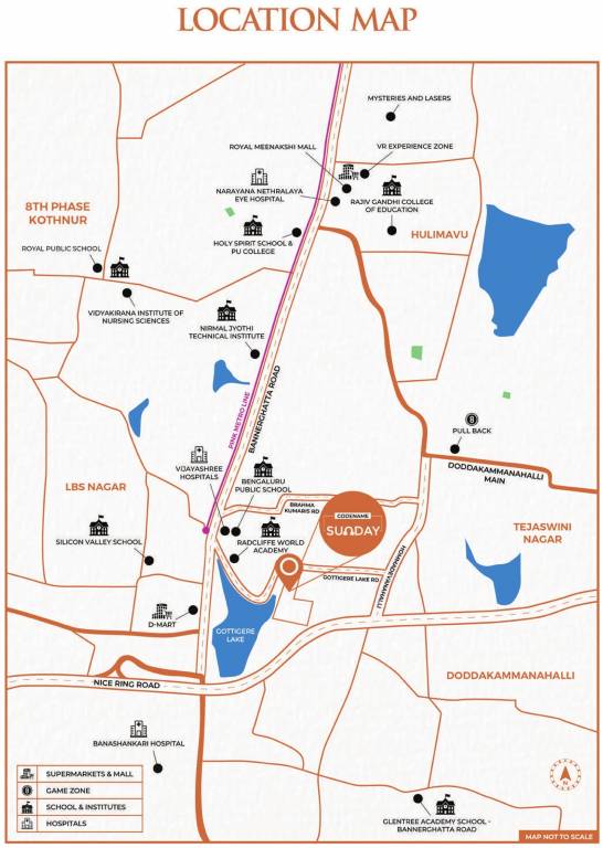  codename sunday Location Plan