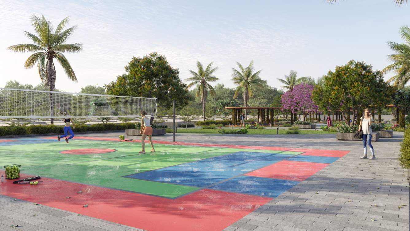 anaadi ananta avenue Badminton Court