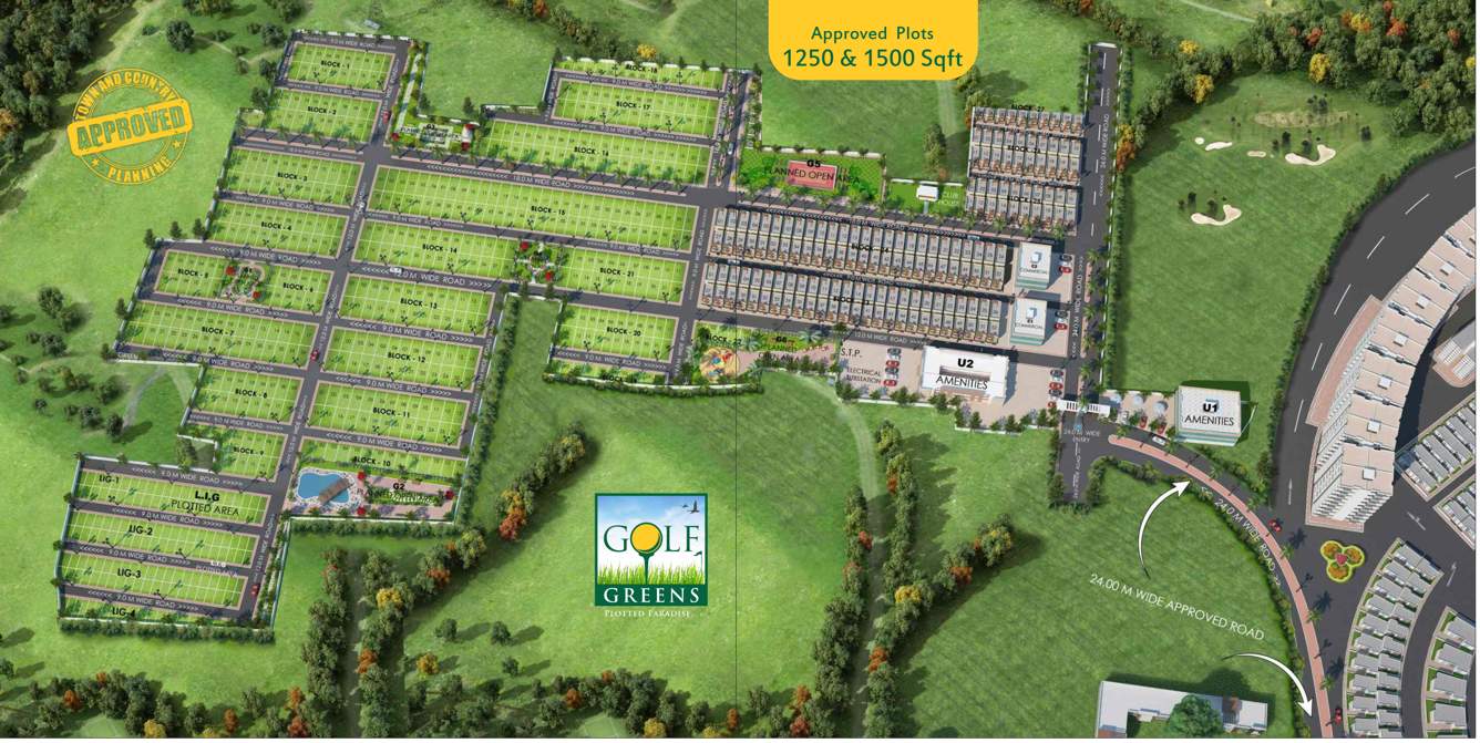 golf green phase ii Master Plan