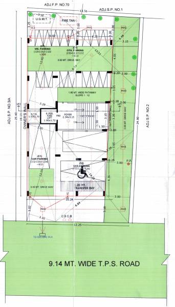  mohak-apartment Block A Cluster Plan for ParkingFloor