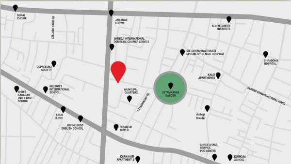  mohak-apartment Location Plan