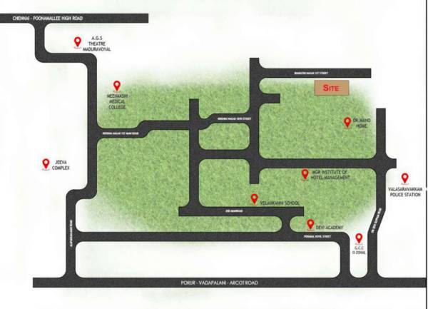  enclave Location Plan
