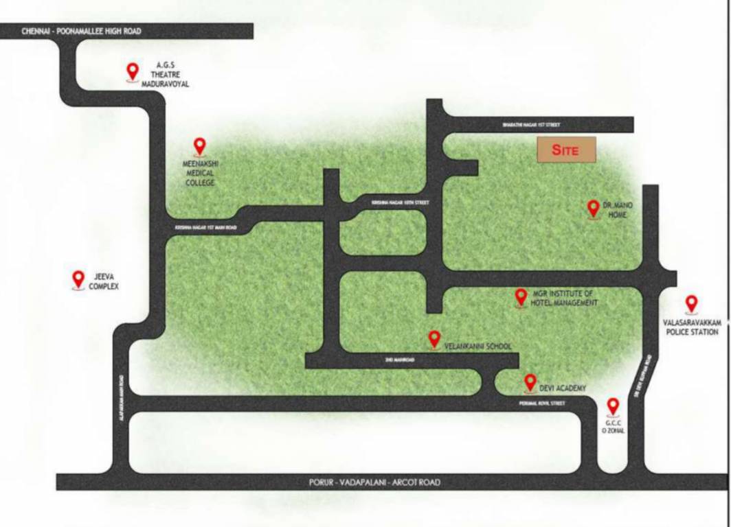 enclave Location Plan