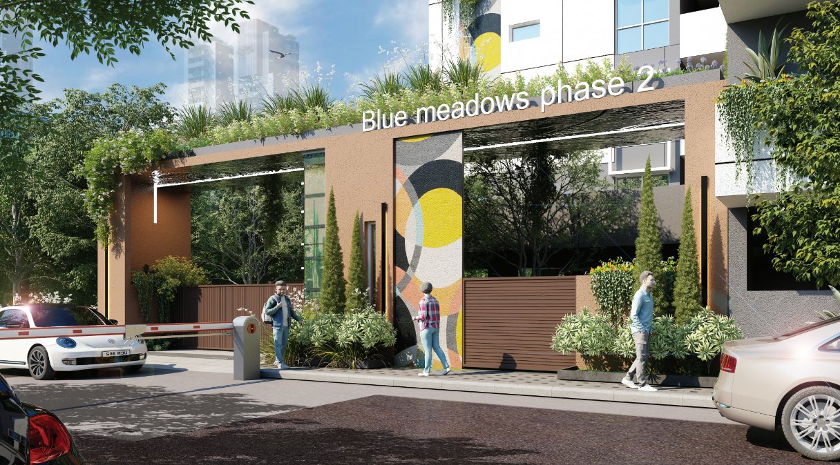  blue meadows phase 2 Entrance Gate Security Cabin