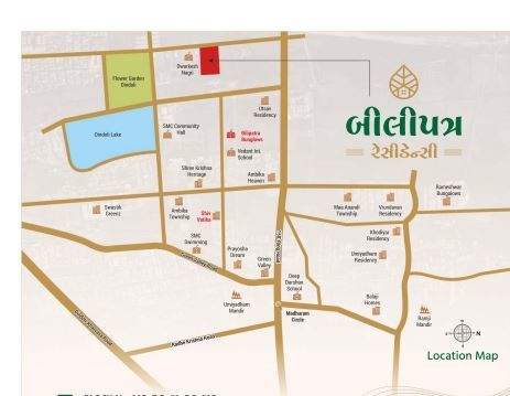 bilipatra residency Location Plan