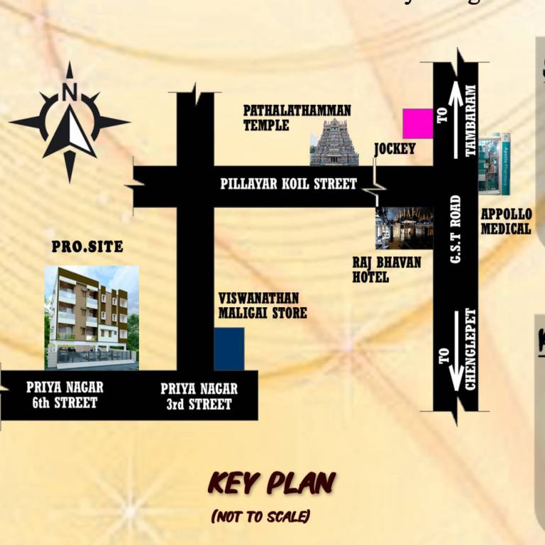  homes apartment Location Plan