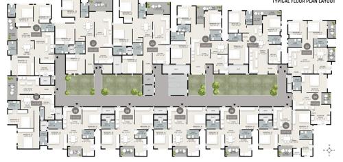  lakeside-living Lakeside Living Cluster Plan from 1st to 4th Floor