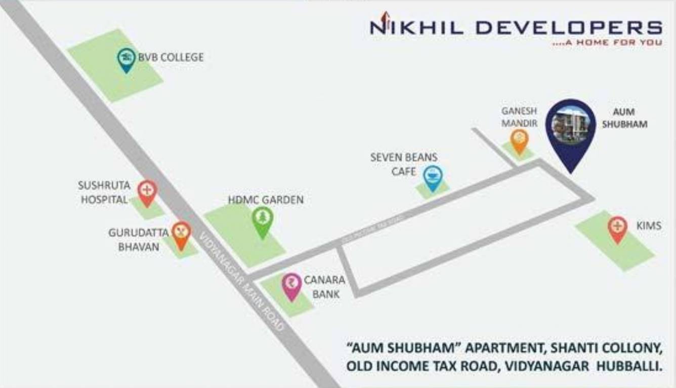  aum shree balaji Location Plan