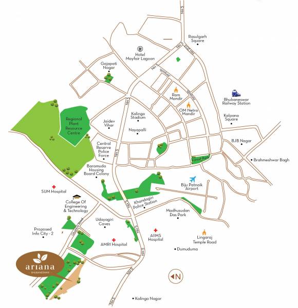  ariana-phase-3 Location Plan