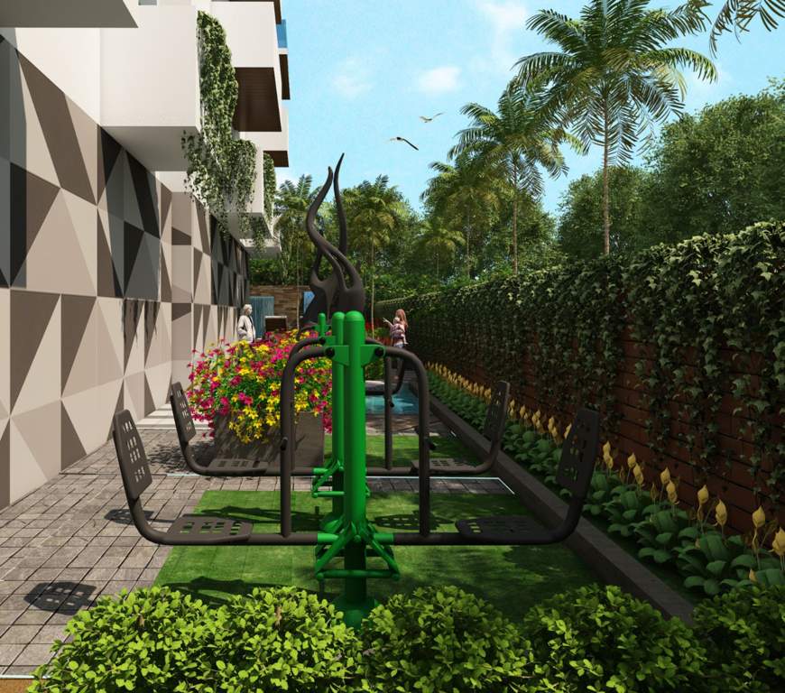  sln residency Landscape Garden and Tree Planting