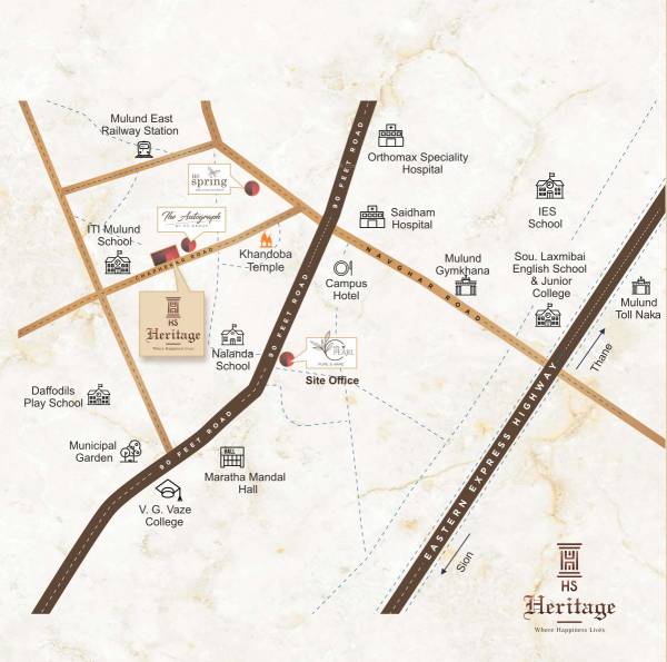  heritage Location Plan