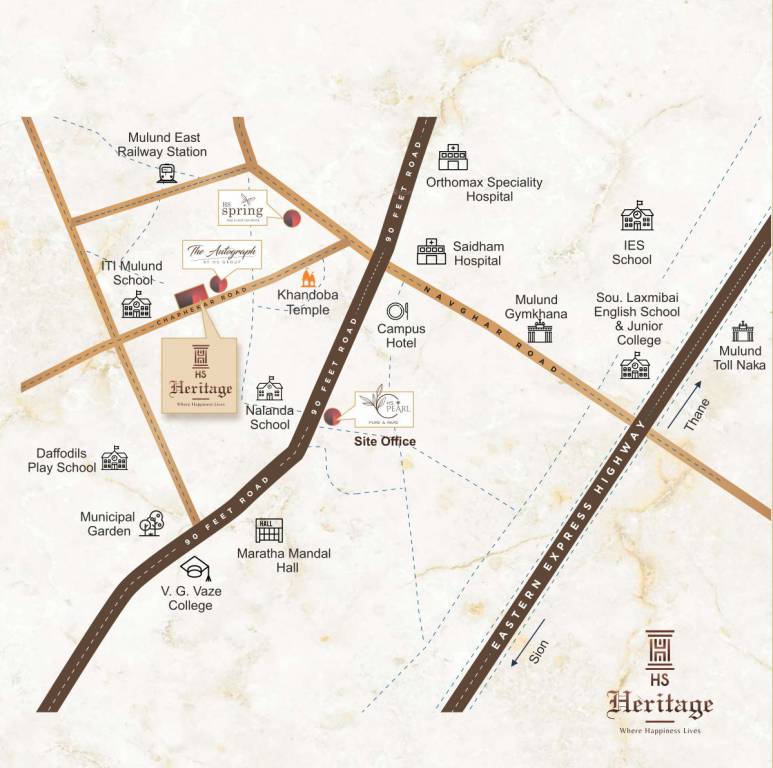  heritage Location Plan