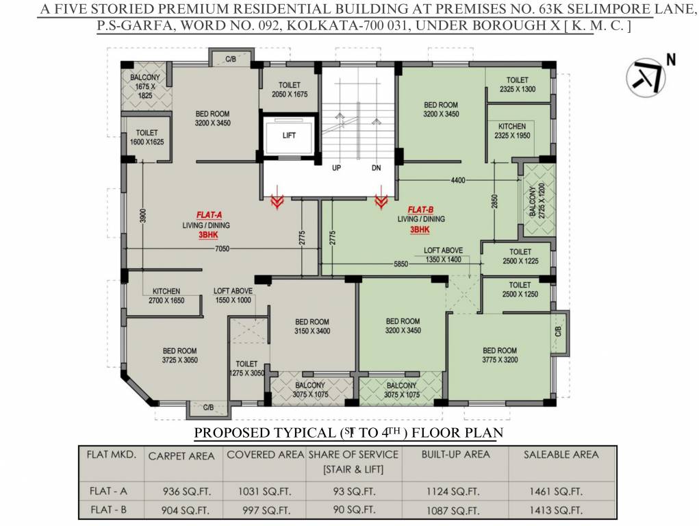 sunflower skyline Sunflower Skyline Cluster Plan