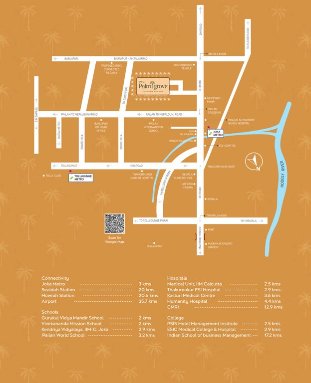  palm grove Location Plan