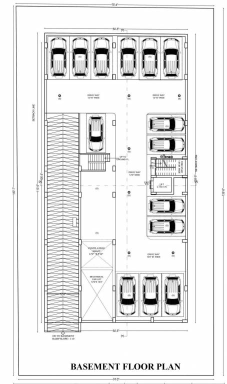  lotus tower Lotus Tower Cluster Plan for Basement Floor