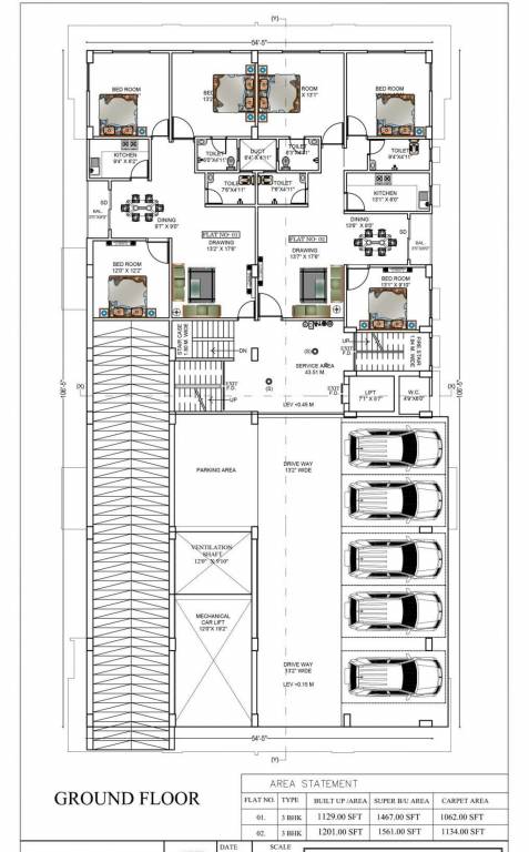 lotus tower Lotus Tower Cluster Plan for ground Floor