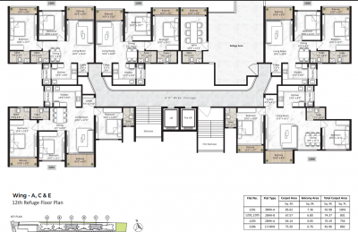  itrend-vesta Building C And Building E Cluster Plan
