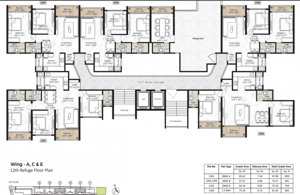 Building C And Building E Cluster Plan itrend-vesta Building C And Building E Cluster Plan