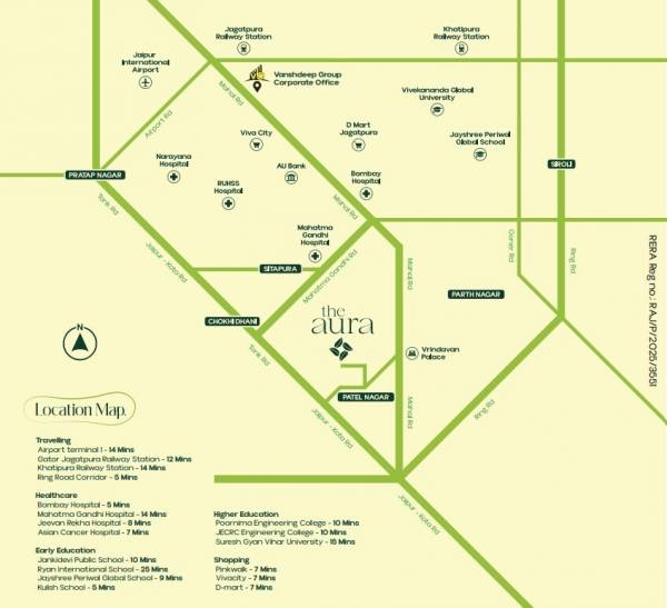  the-aura Location Plan