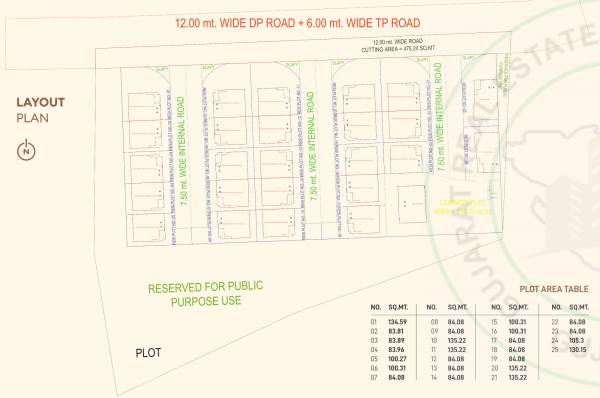  shiv-bungalows Layout Plan