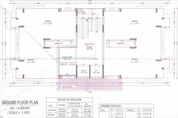 Block A Cluster Plan for ground Floor bansari-hills Block A Cluster Plan for ground Floor