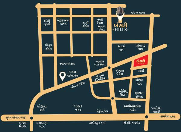 Location Plan bansari-hills Location Plan