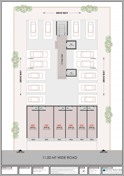 Hari Residency Cluster Plan for ground Floor hari-residency Hari Residency Cluster Plan for ground Floor