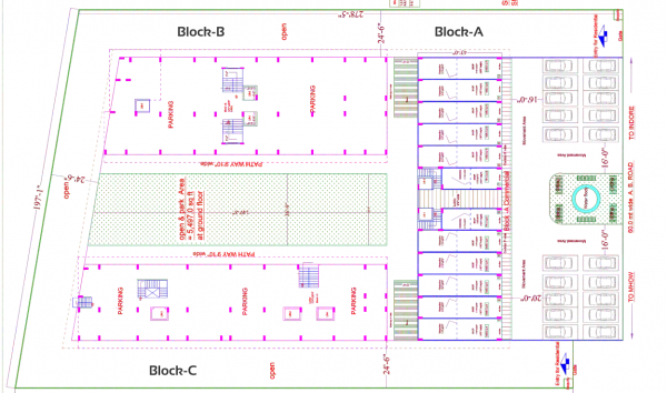 Layout Plan shanti-marvella Layout Plan
