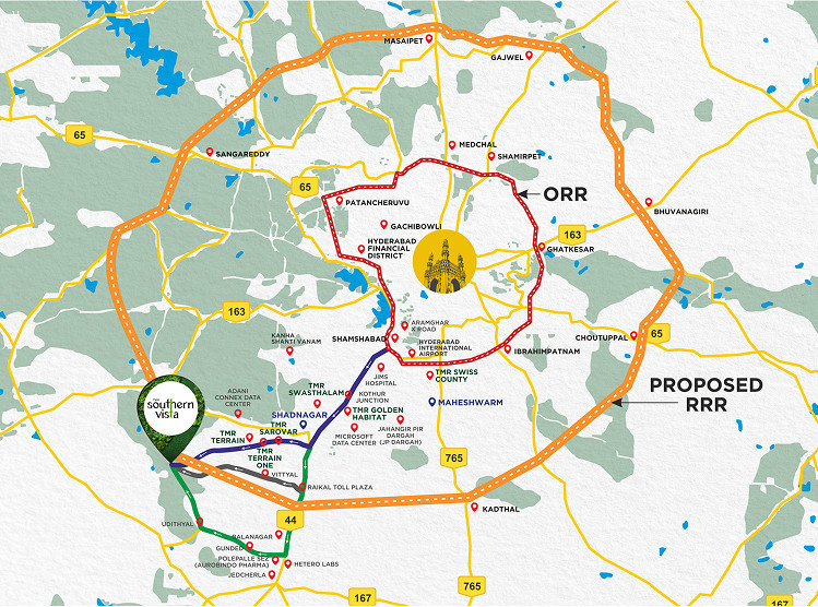  southern vista Location Plan