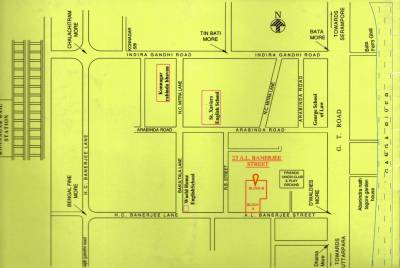  hanuman-apartment- Location Plan