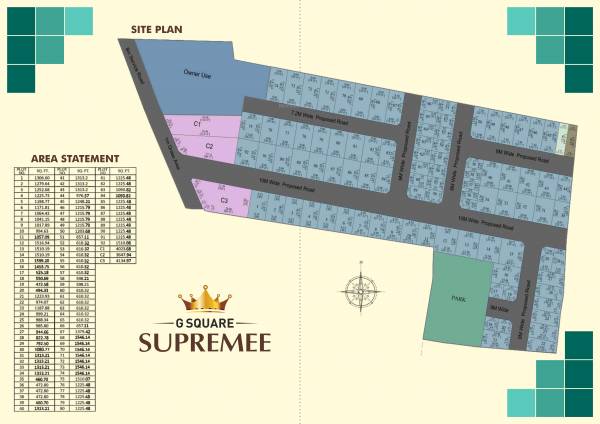Layout Plan supremee Layout Plan