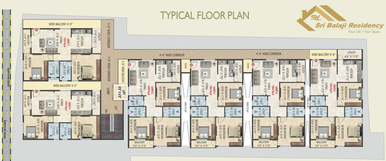  sri balaji residency 2 Sri Balaji Residency 2 Cluster Plan