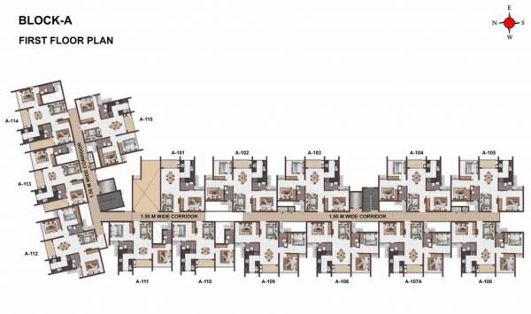 Block A Cluster Plan for 1st Floor celest Block A Cluster Plan for 1st Floor