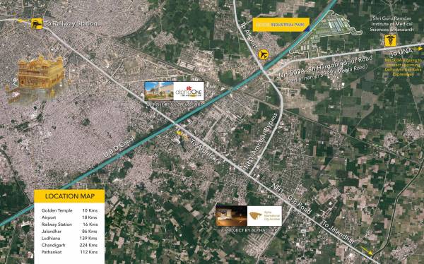  model-industrial-park Location Plan