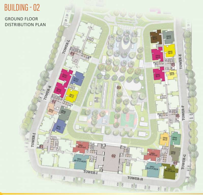 brigade eternia Layout Plan