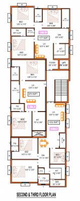  pruthvi Perfect Pruthvi Cluster Plan from 2nd to 3rd Floor