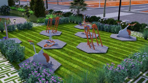 Children's play area mahogany-cool-winds Children's play area