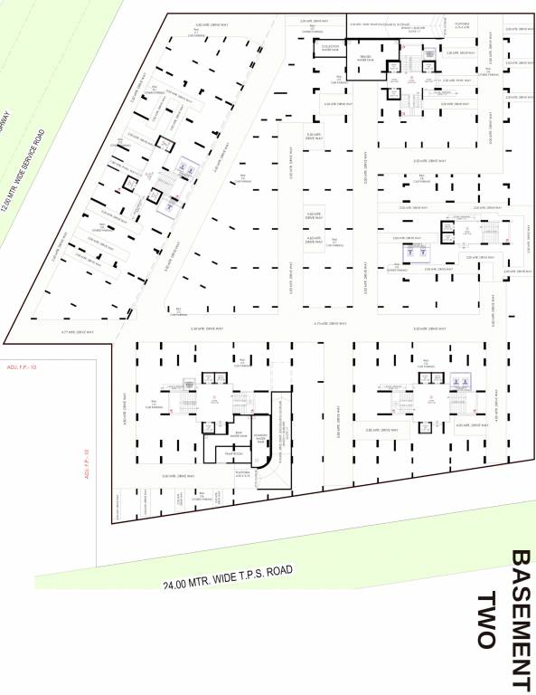  celestial Block A,B,C,D,E Cluster Plan for Basement 2