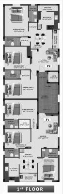  aalayam Aalayam Cluster Plan for 1st Floor