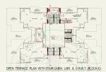 C Cluster Plan for terrace Floor aasthaa-magnolia C Cluster Plan for terrace Floor