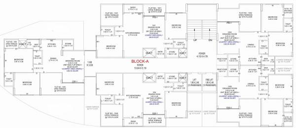  paradise Cluster Plan 10th Floor